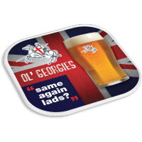 Logo Branded Drinks Coaster Colour Printed