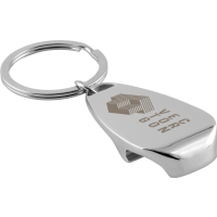 Laser Engraved Bottle Opener Keyring