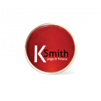 Round Picto Badge with Printed Logo