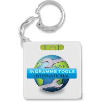 Keyring Tape Measure & Spirit Level Promotional Tool